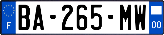 BA-265-MW