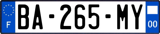 BA-265-MY