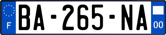 BA-265-NA