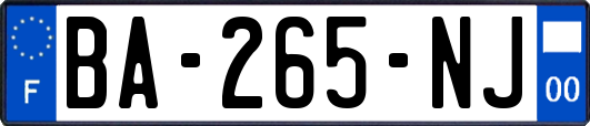 BA-265-NJ