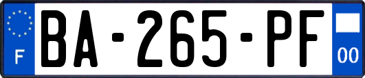 BA-265-PF