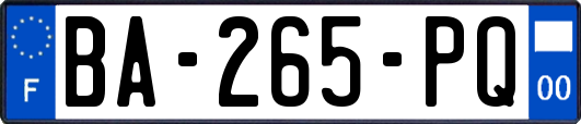 BA-265-PQ