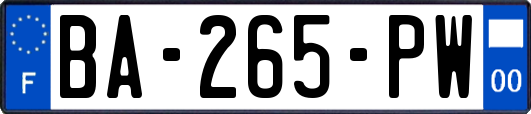 BA-265-PW