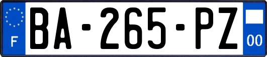 BA-265-PZ