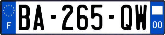 BA-265-QW