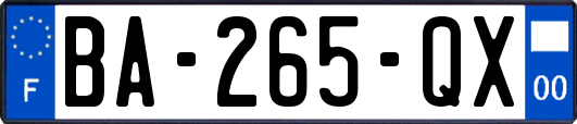 BA-265-QX