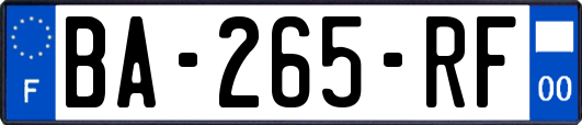 BA-265-RF