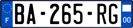 BA-265-RG