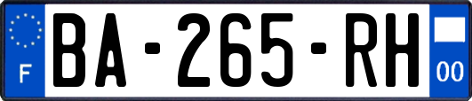 BA-265-RH