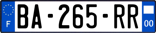 BA-265-RR