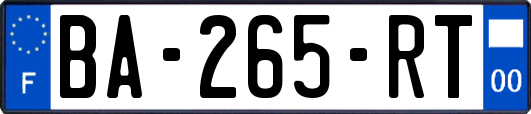 BA-265-RT