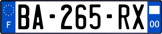 BA-265-RX