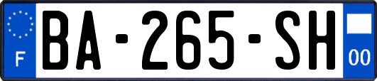BA-265-SH
