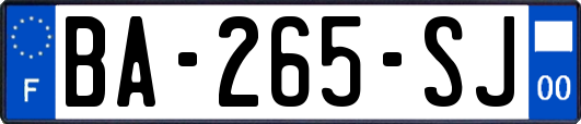 BA-265-SJ