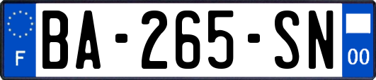 BA-265-SN