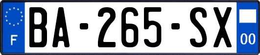 BA-265-SX