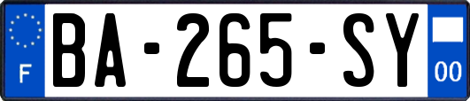BA-265-SY