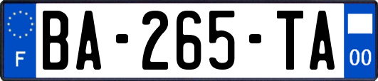 BA-265-TA