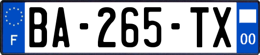 BA-265-TX
