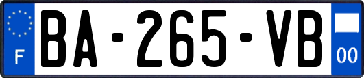 BA-265-VB