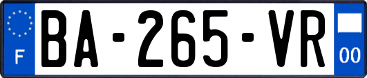 BA-265-VR