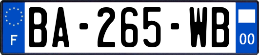 BA-265-WB