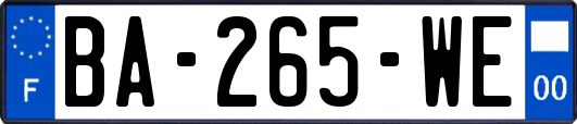 BA-265-WE