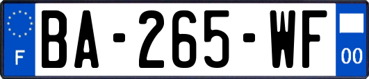 BA-265-WF