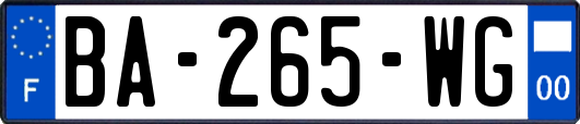 BA-265-WG