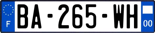BA-265-WH