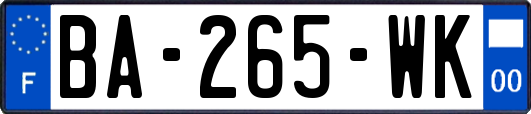 BA-265-WK