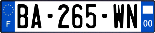 BA-265-WN