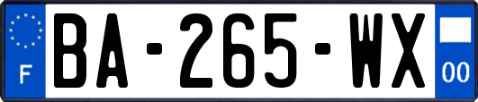 BA-265-WX