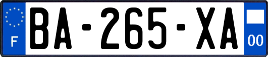 BA-265-XA
