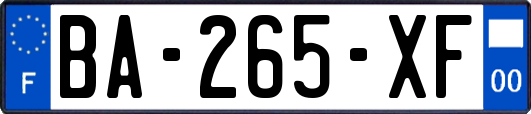 BA-265-XF