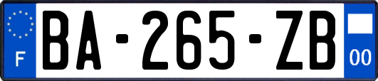 BA-265-ZB