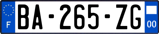 BA-265-ZG