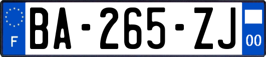 BA-265-ZJ