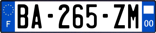 BA-265-ZM