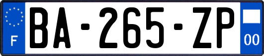 BA-265-ZP