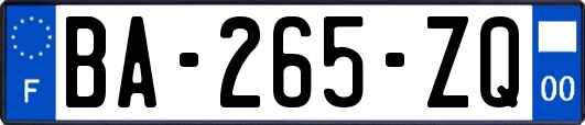 BA-265-ZQ