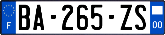 BA-265-ZS