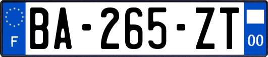 BA-265-ZT