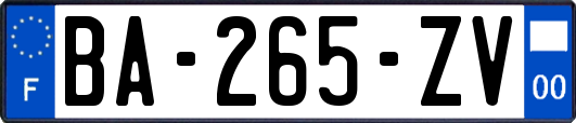 BA-265-ZV