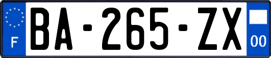 BA-265-ZX