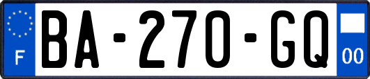 BA-270-GQ