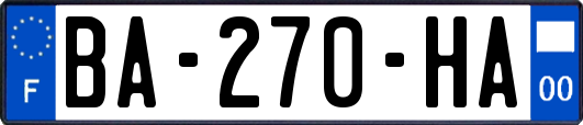 BA-270-HA