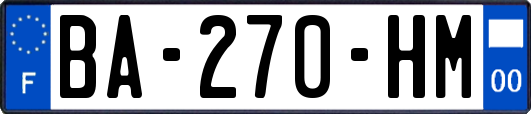 BA-270-HM