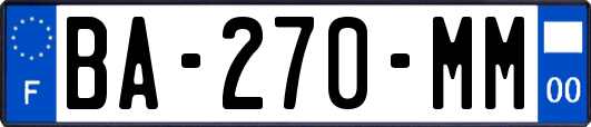 BA-270-MM