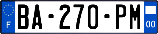 BA-270-PM